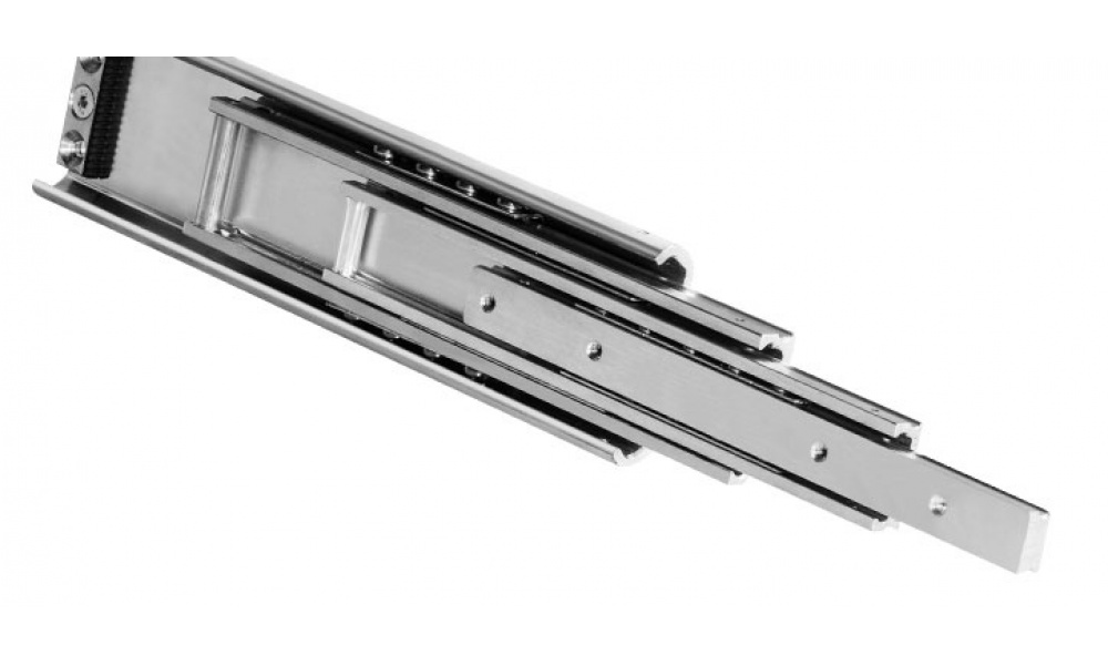 具有部分、完全和过度延伸的伸缩式导轨，有铝和不锈钢材质可供选择。